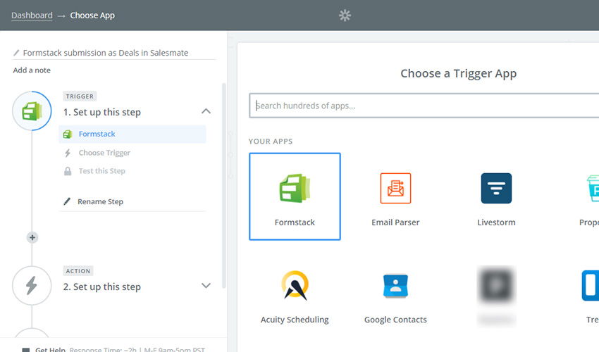 Formstack Integration with Salesmate CRM