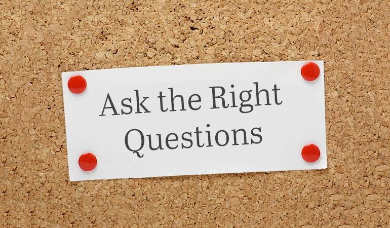 Ask relevent questions in cold calling