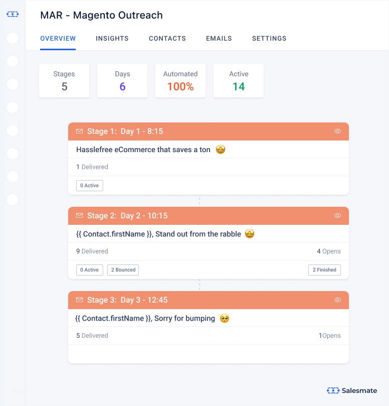Automate Follow-ups in Salesmate CRM