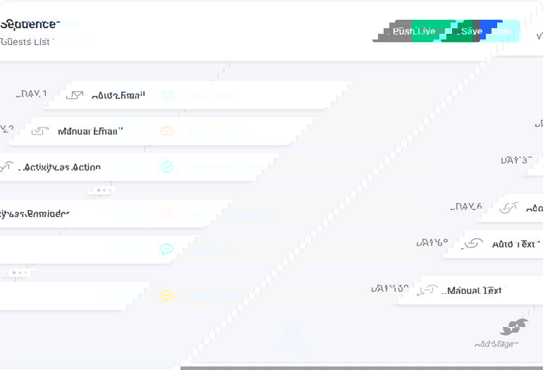 automated follow-ups sequences