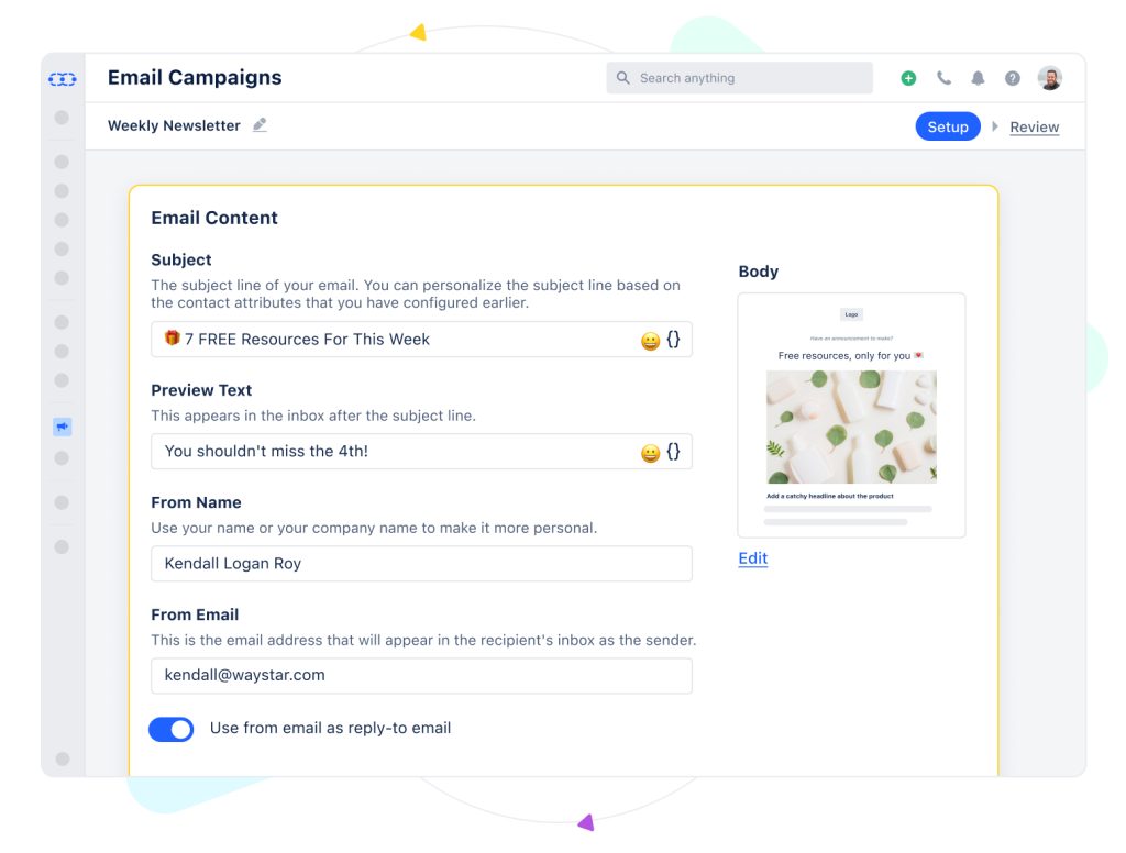 Build an email template superfast!
