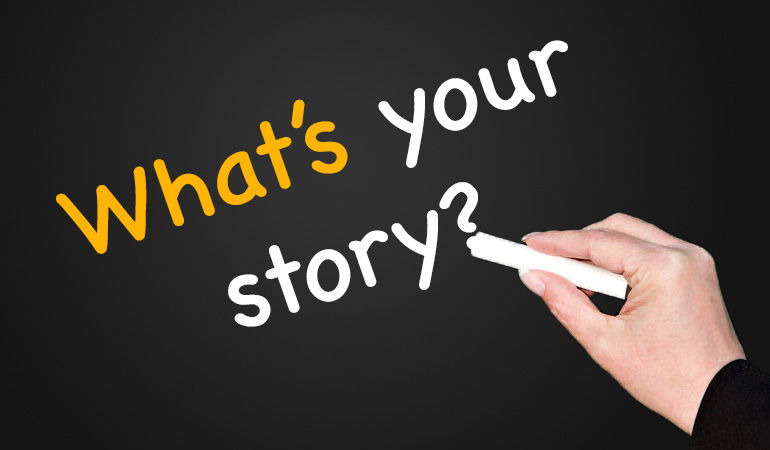 Build rapport by narrating customer success story