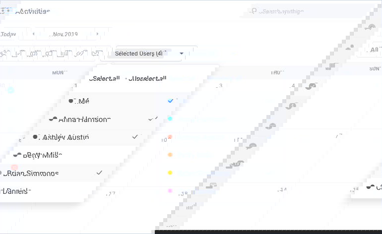 Check your team’s availability