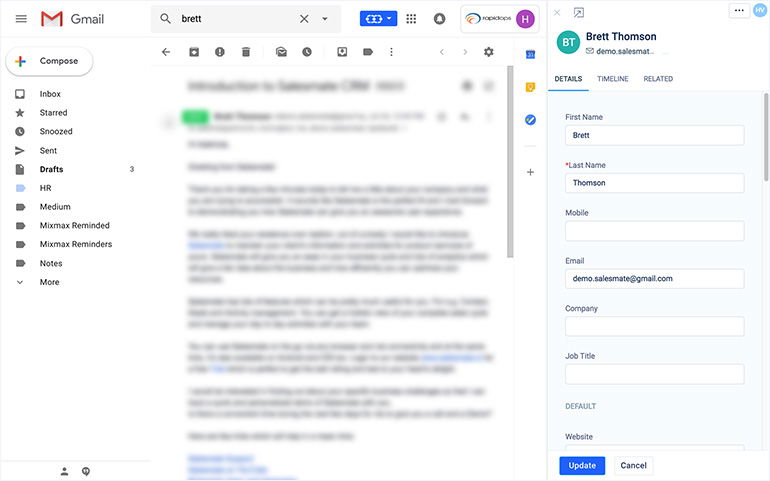 Chrome Plugin Udpate