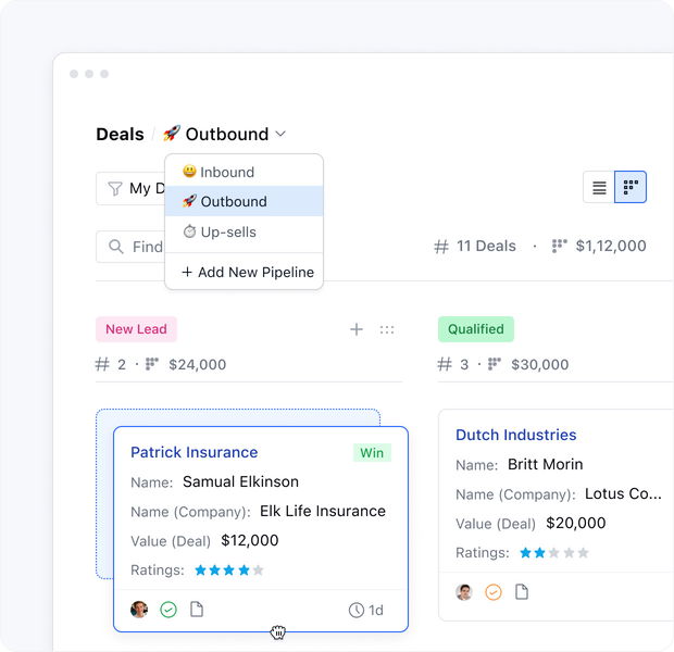 Switch between multiple pipelines effortlessly Switch between multiple pipelines effortlessly