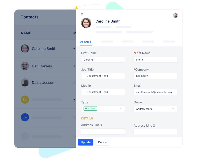 Contact Management Salesmate