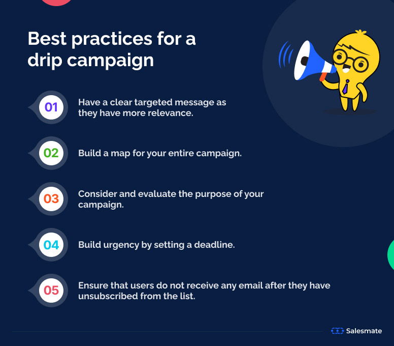Drip email campaign best practices