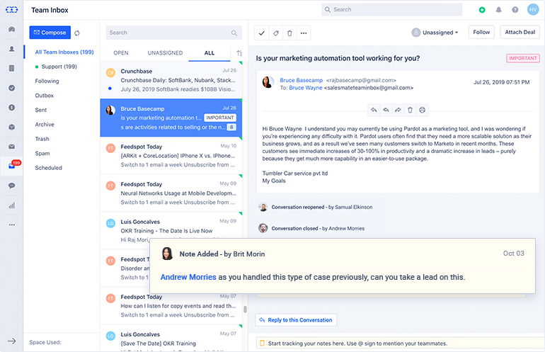 Faster internal discussions