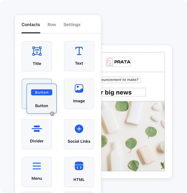 Step 1: Create stunning email templates in minutes Step 1: Create stunning email templates in minutes