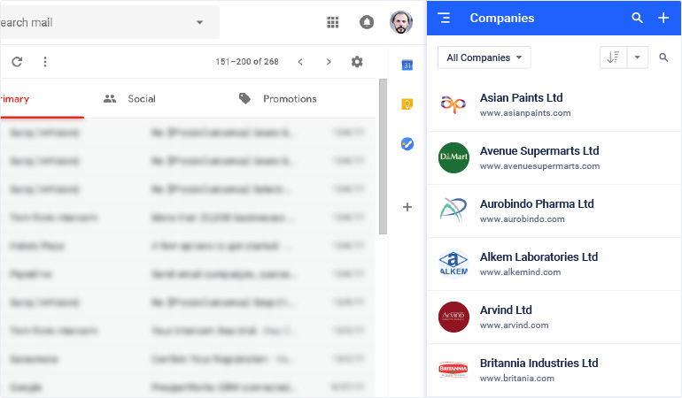 Listing view crm chrome plugin