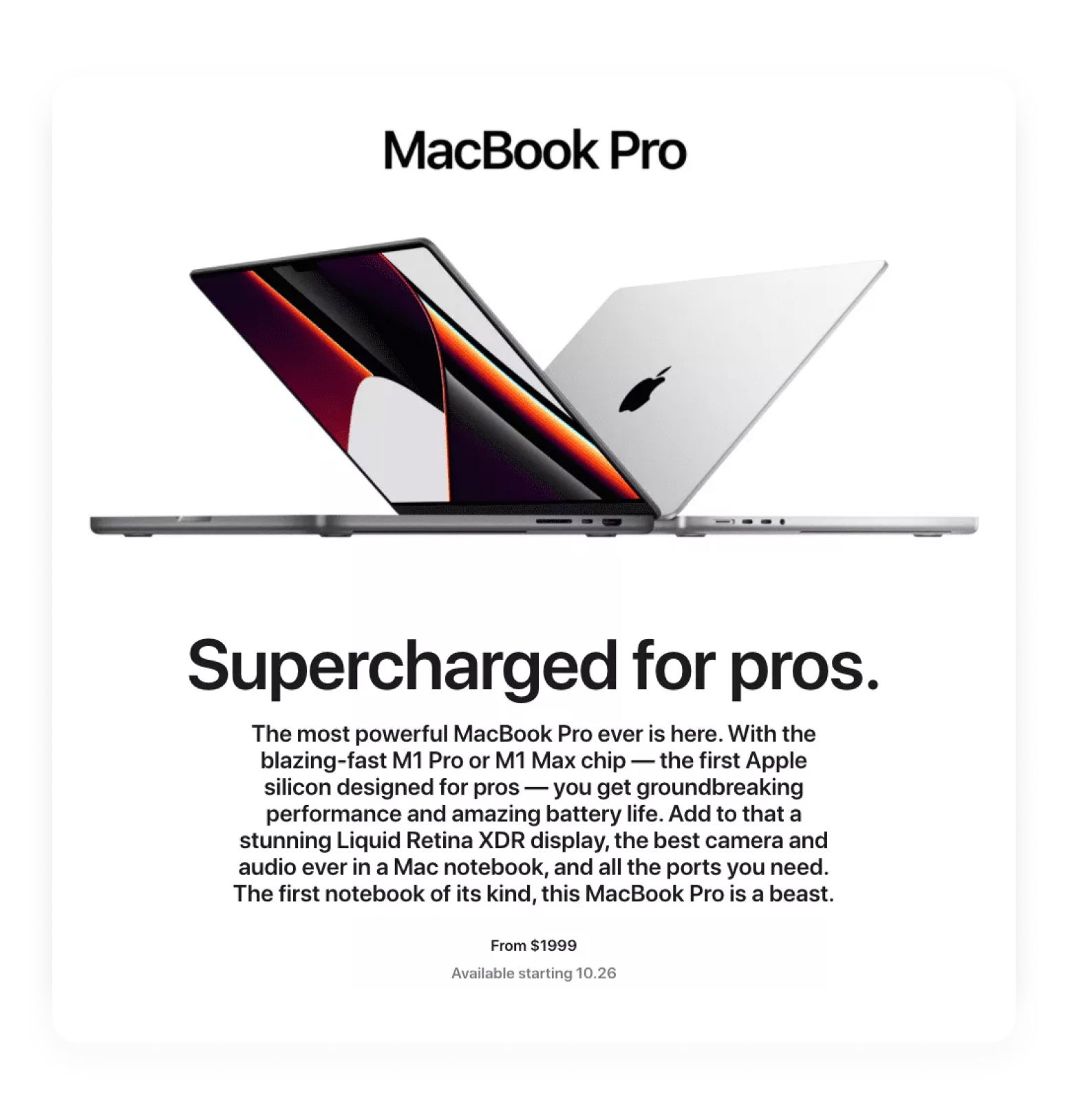 Example of product campaign