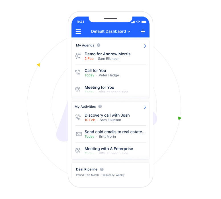 New Widgets - My Agenda and My Activities