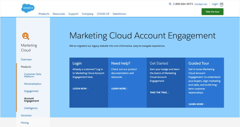 Salesforce Pardot email marketing software