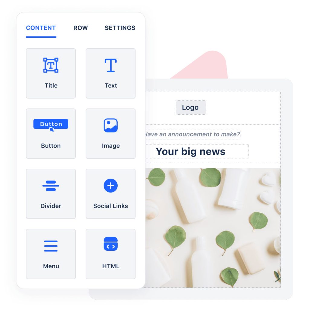 Salesmate Email Builder