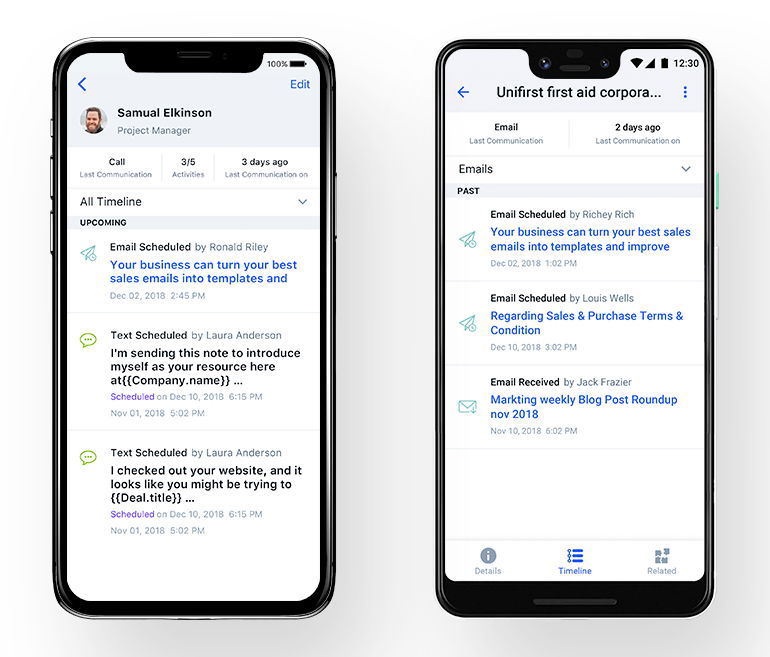 Smart email comm insights