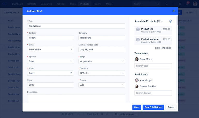Stay on track by associating the product with deals@2x