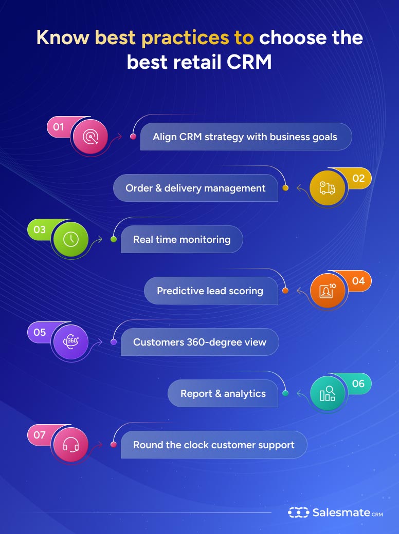 Best practices to choose the best retail CRM