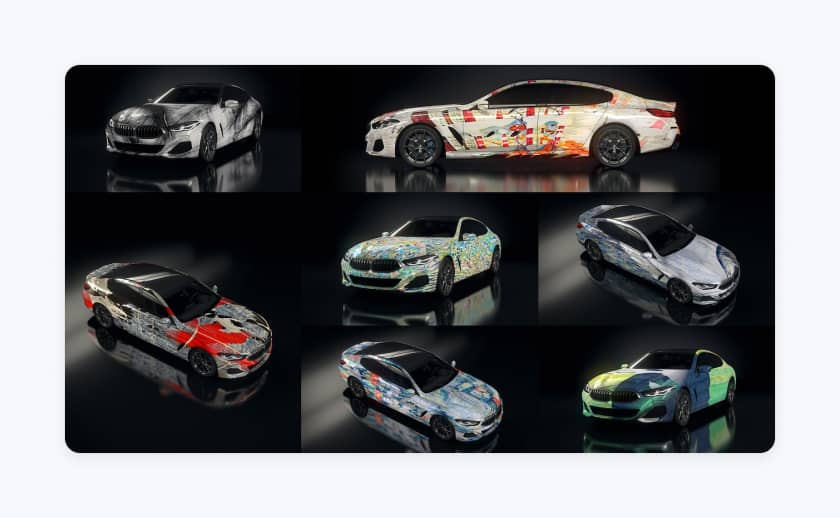 BMW Generative AI for ads 