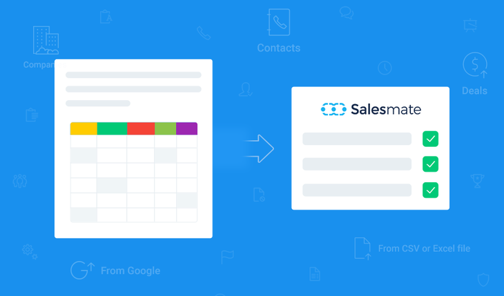 Experience an improvised import with Salesmate