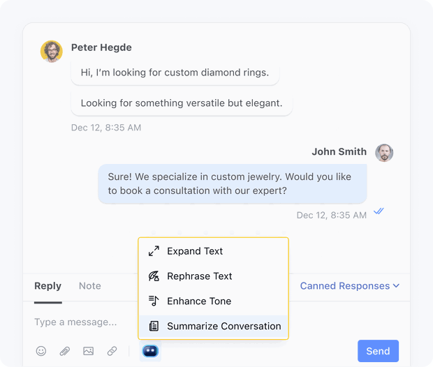 Al-first customer service experience Al-first customer service experience