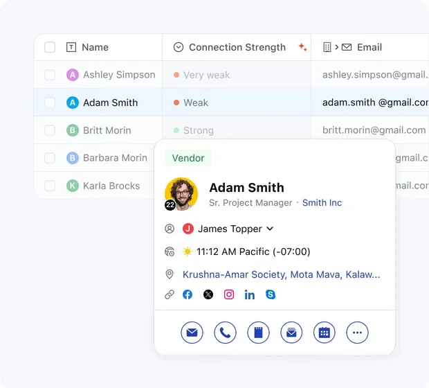 Manage every single interaction inside CRM Manage every single interaction inside CRM