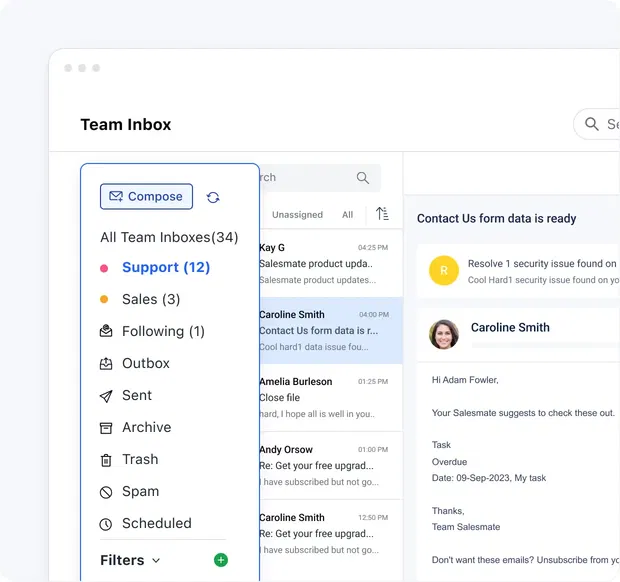Manage Shared Team Inboxes your way Manage Shared Team Inboxes your way