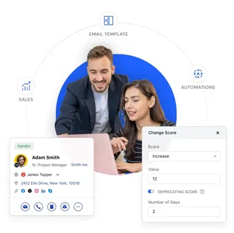Send conversion-worthy leads to sales teams with lead scoring CRM Send conversion-worthy leads to sales teams with lead scoring CRM