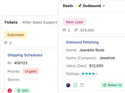 An All-in-One CRM for sales, marketing & support An All-in-One CRM for sales, marketing & support