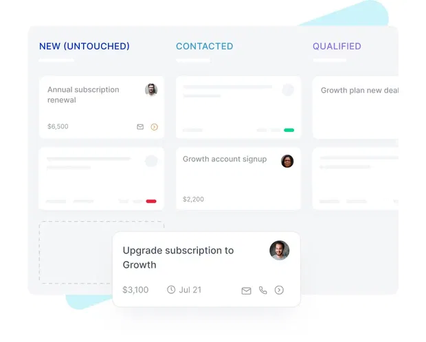 Get a crystal clear view of your sales pipelines Get a crystal clear view of your sales pipelines