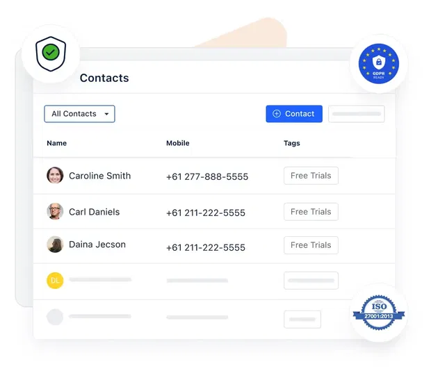 Your data is secure with Salesmate Your data is secure with Salesmate Your data is secure with Salesmate Your data is secure with Salesmate