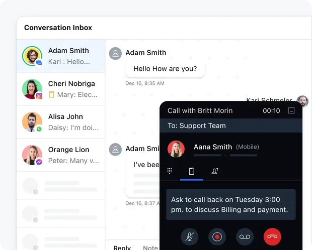Omnichannel communication platform Omnichannel communication platform