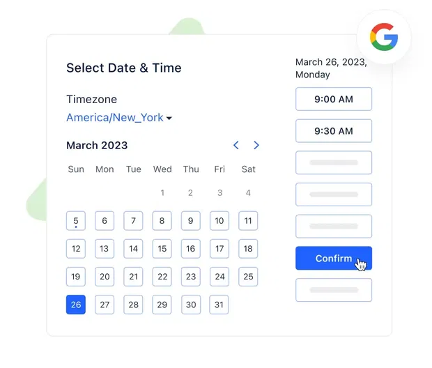 Enjoy easy meeting scheduling Enjoy easy meeting scheduling