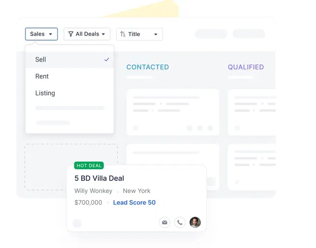 Create and customize unlimited deals & pipelines Create and customize unlimited deals & pipelines