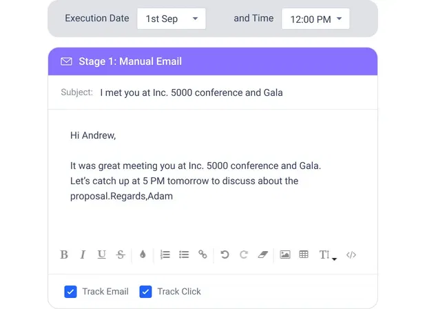 Send personalized emails to your clients Send personalized emails to your clients