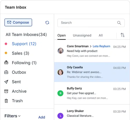 Share a pizza, and an inbox Share a pizza, and an inbox