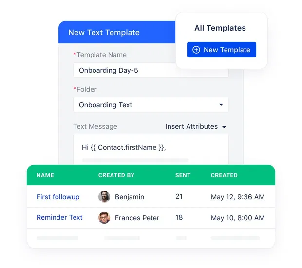 Work smart with pre-crafted templates Work smart with pre-crafted templates