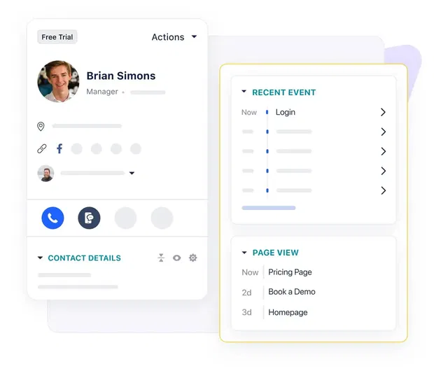 Turn visitors into potential leads️ Turn visitors into potential leads️